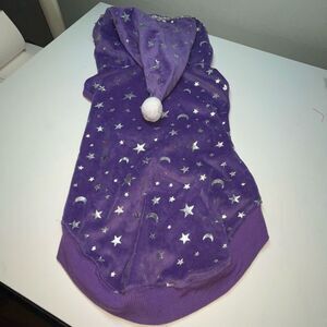 Hyde & EEK! Halloween Velour Wizard Dog Hoodie, Medium NWOT